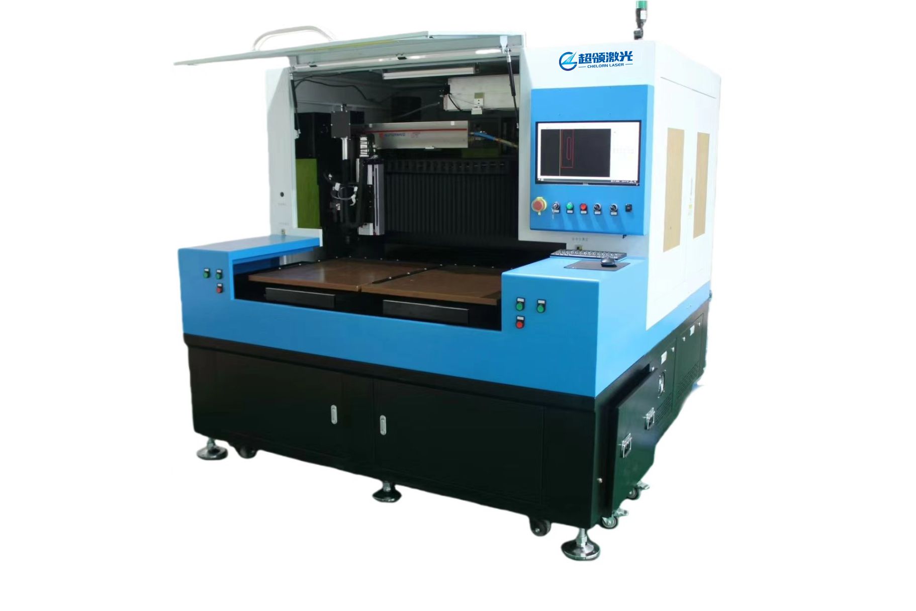 上海超領激光突破玻璃加工瓶頸！新型皮秒玻璃激光切割裂片一體機重磅問世，引領冷加工革新